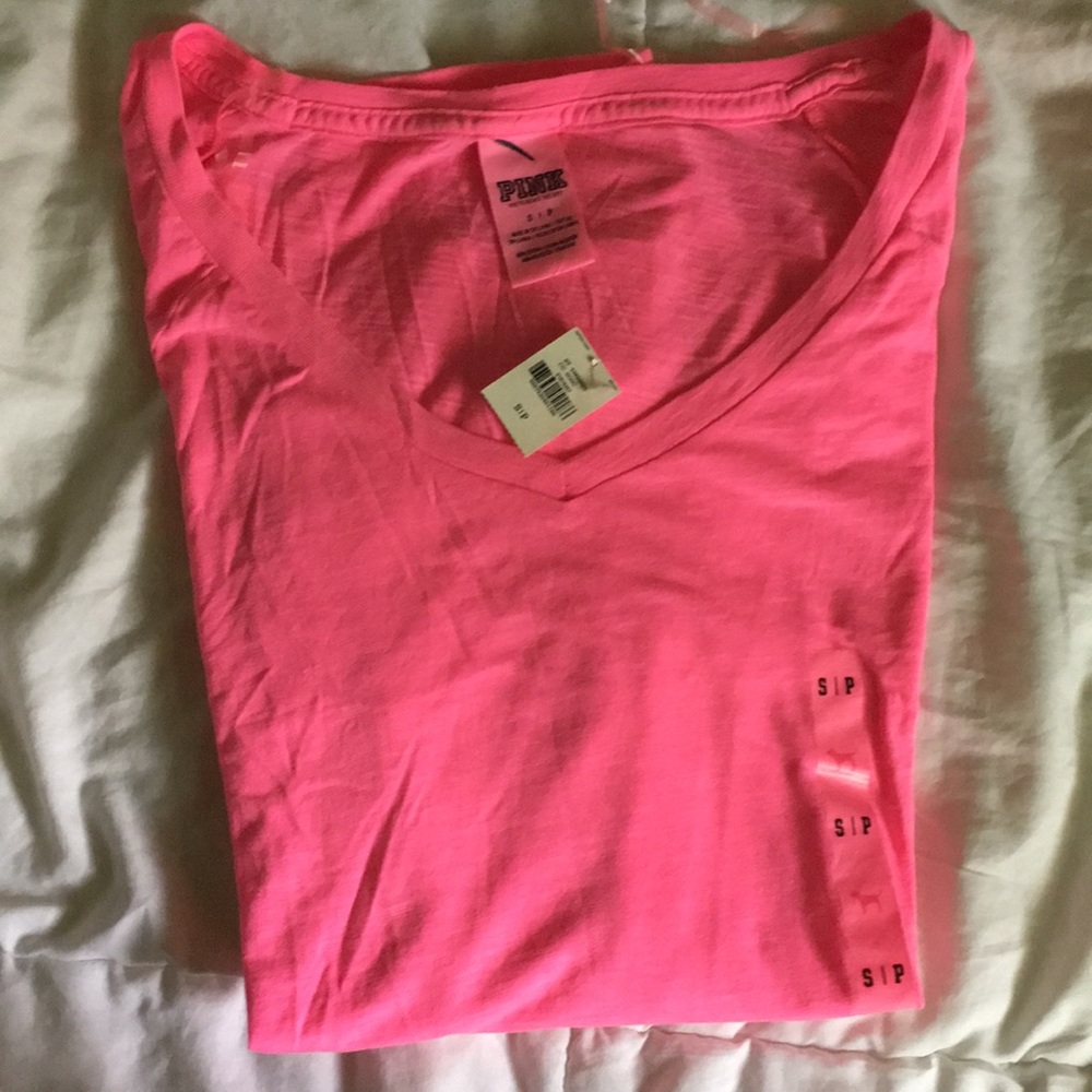 NWT Victoria secret long sleeve v neck shirt